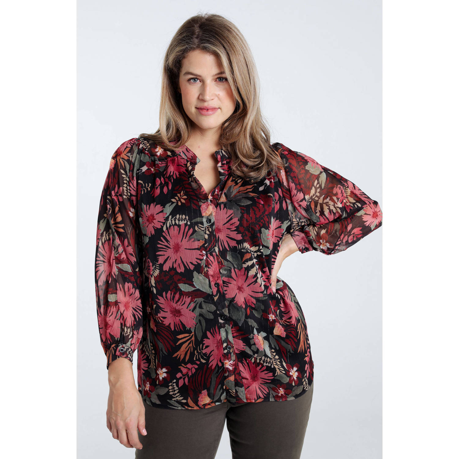 Paprika blouse zwart