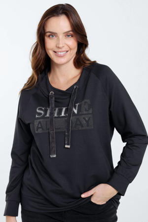 hoodie antraciet