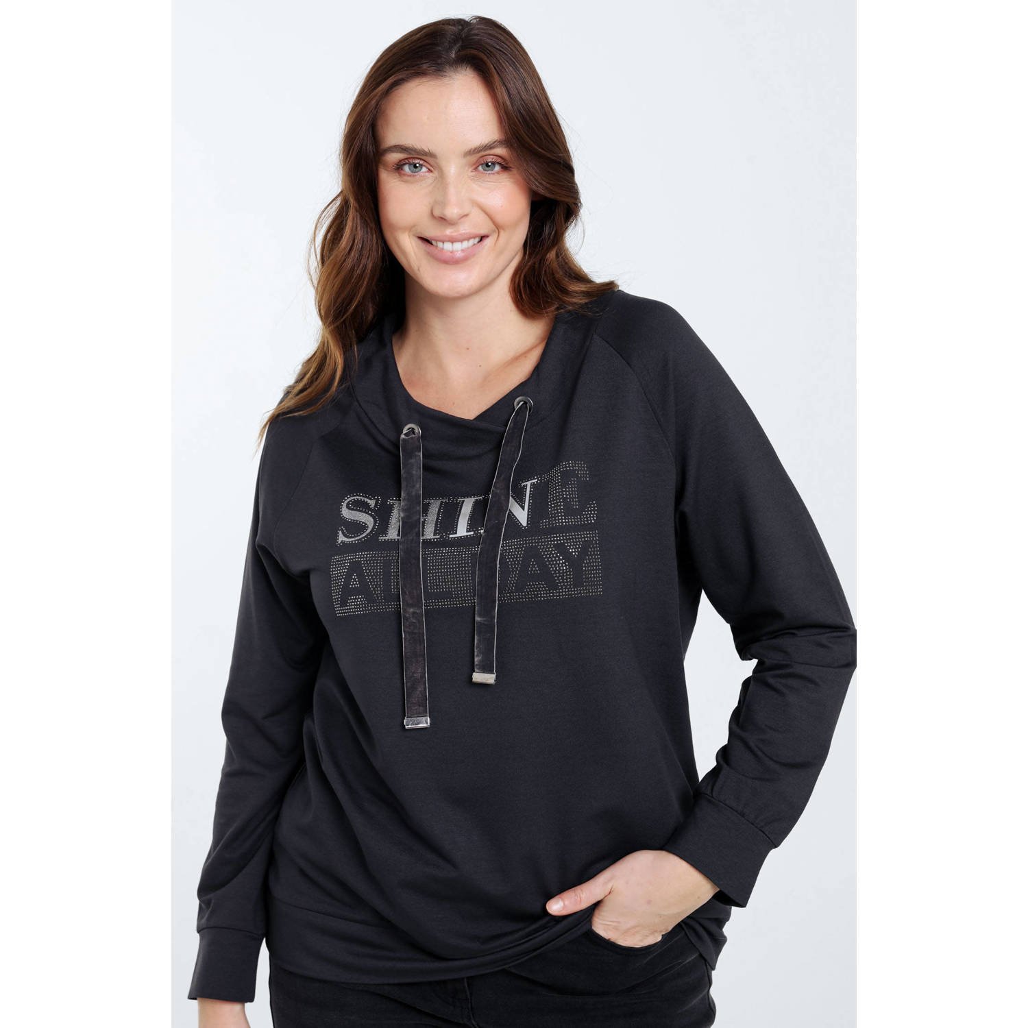 Paprika hoodie antraciet