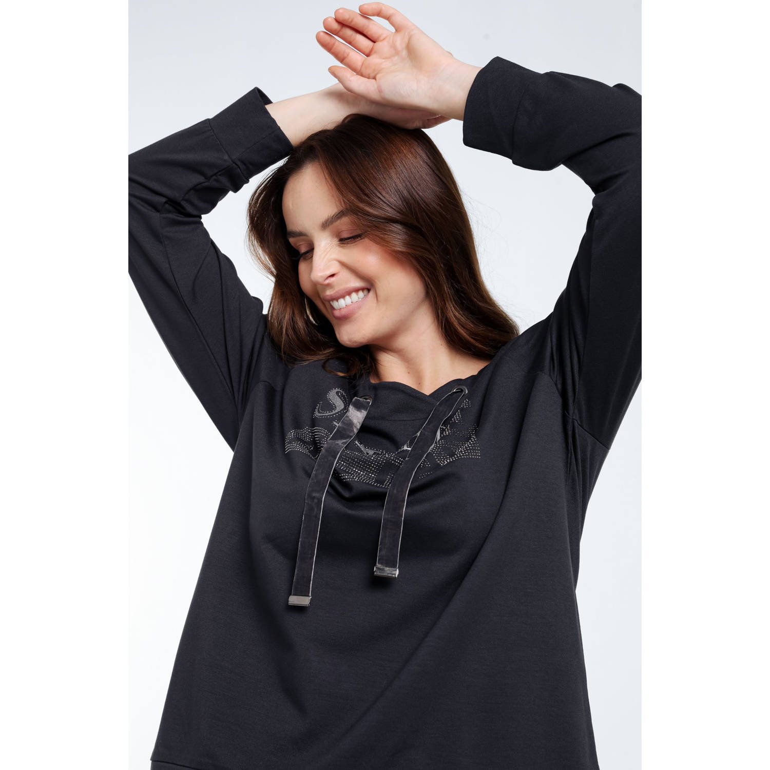 Paprika hoodie antraciet