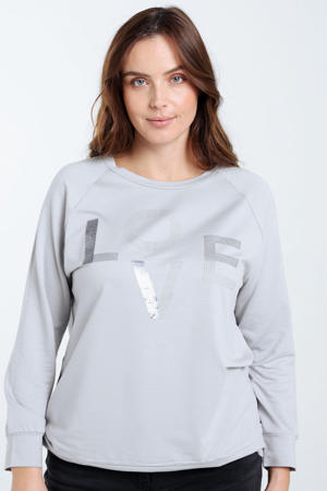 sweater lichtgrijs