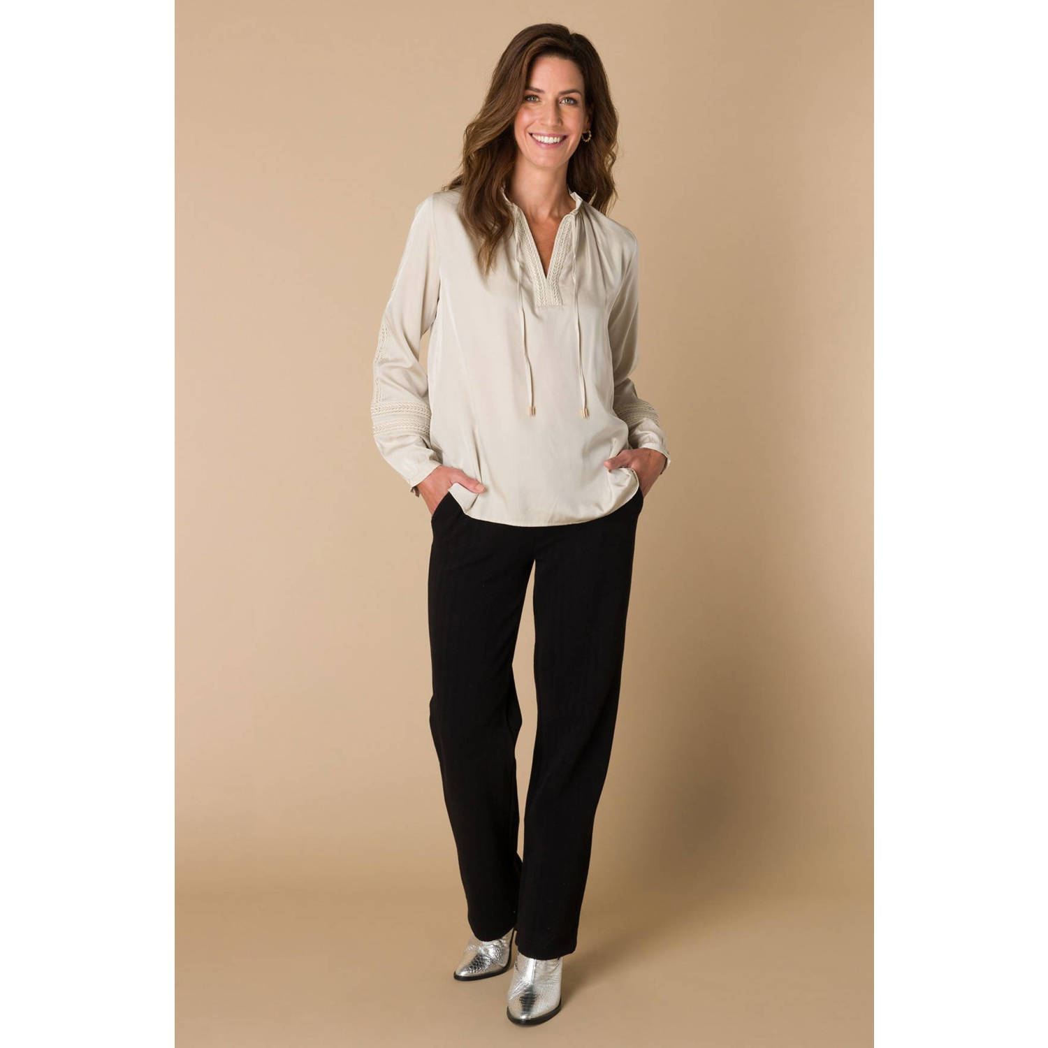 Ivy Beau top ecru