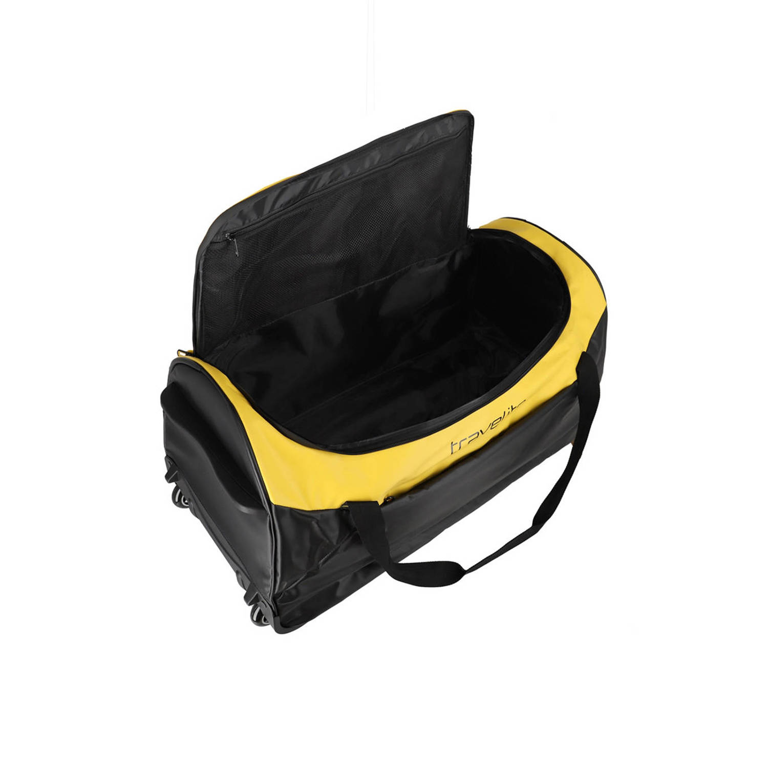 Travelite reistas Basics Trolley geel zwart