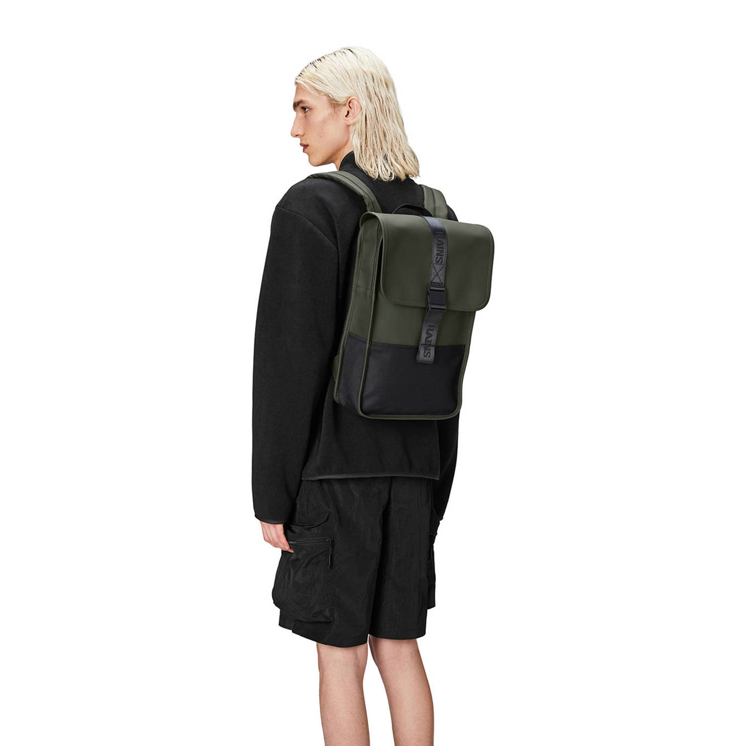 Rains rugzak Trail Mini W3 kaki