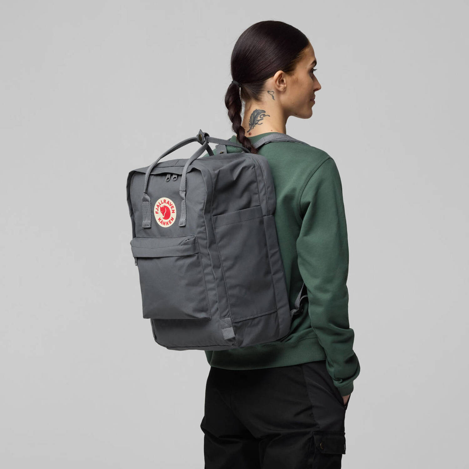 Fjällräven 17 inch rugzak Kanken blackberry