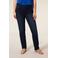 Miss Etam regular waist straight leg jeans dark blue denim