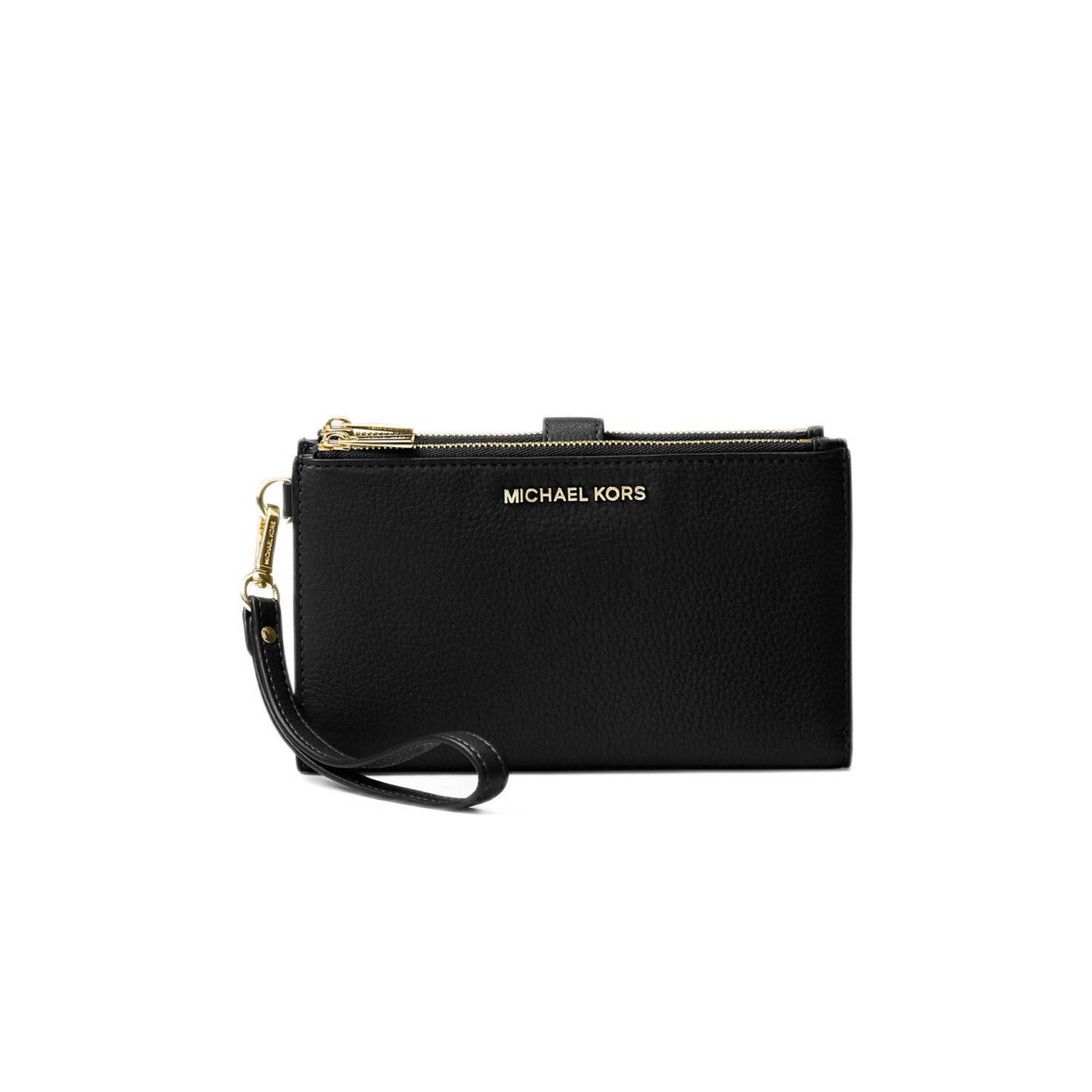 Michael Kors Pochettes Dblzp Wristlet in zwart