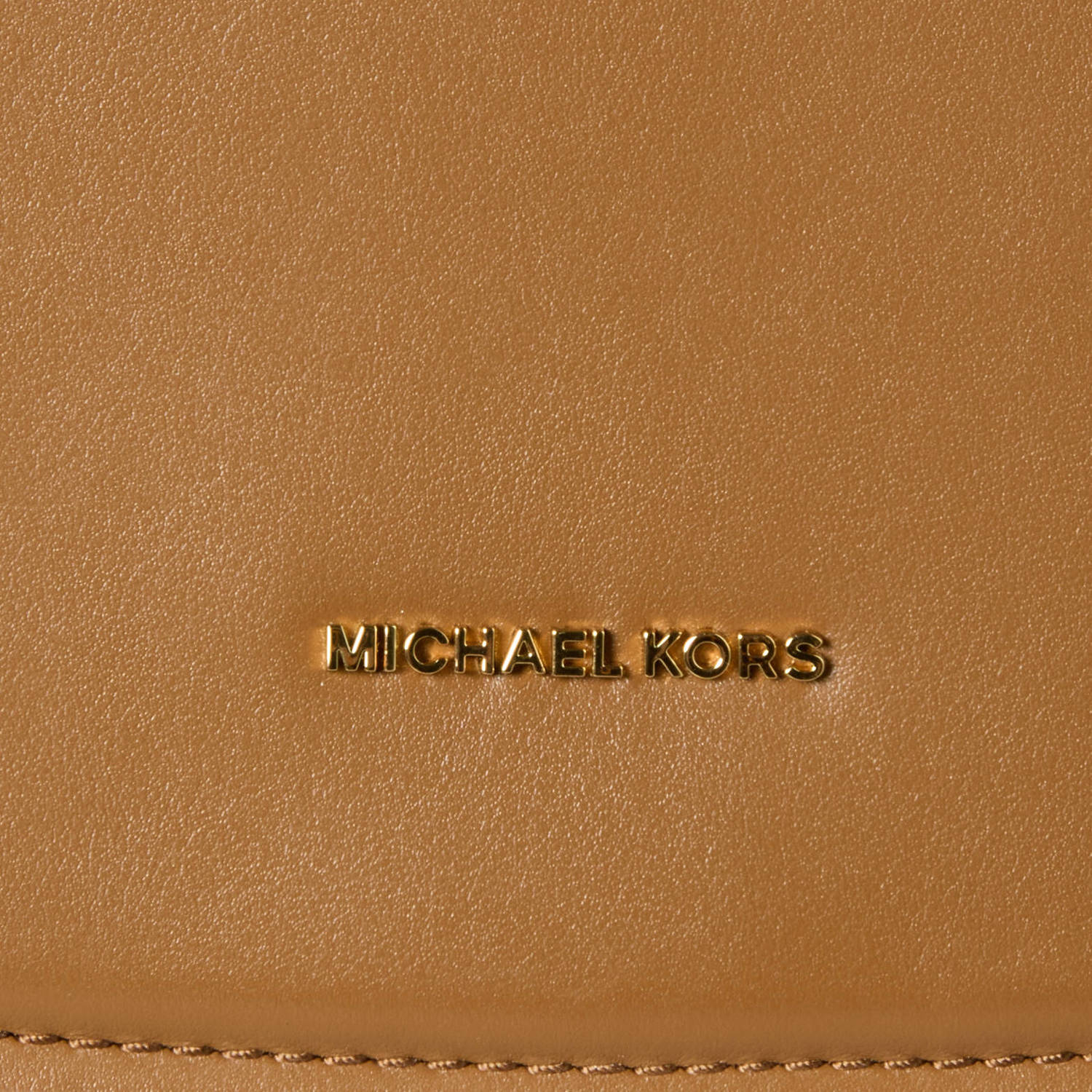 Michael Kors leren crossbody tas Lydia cognac