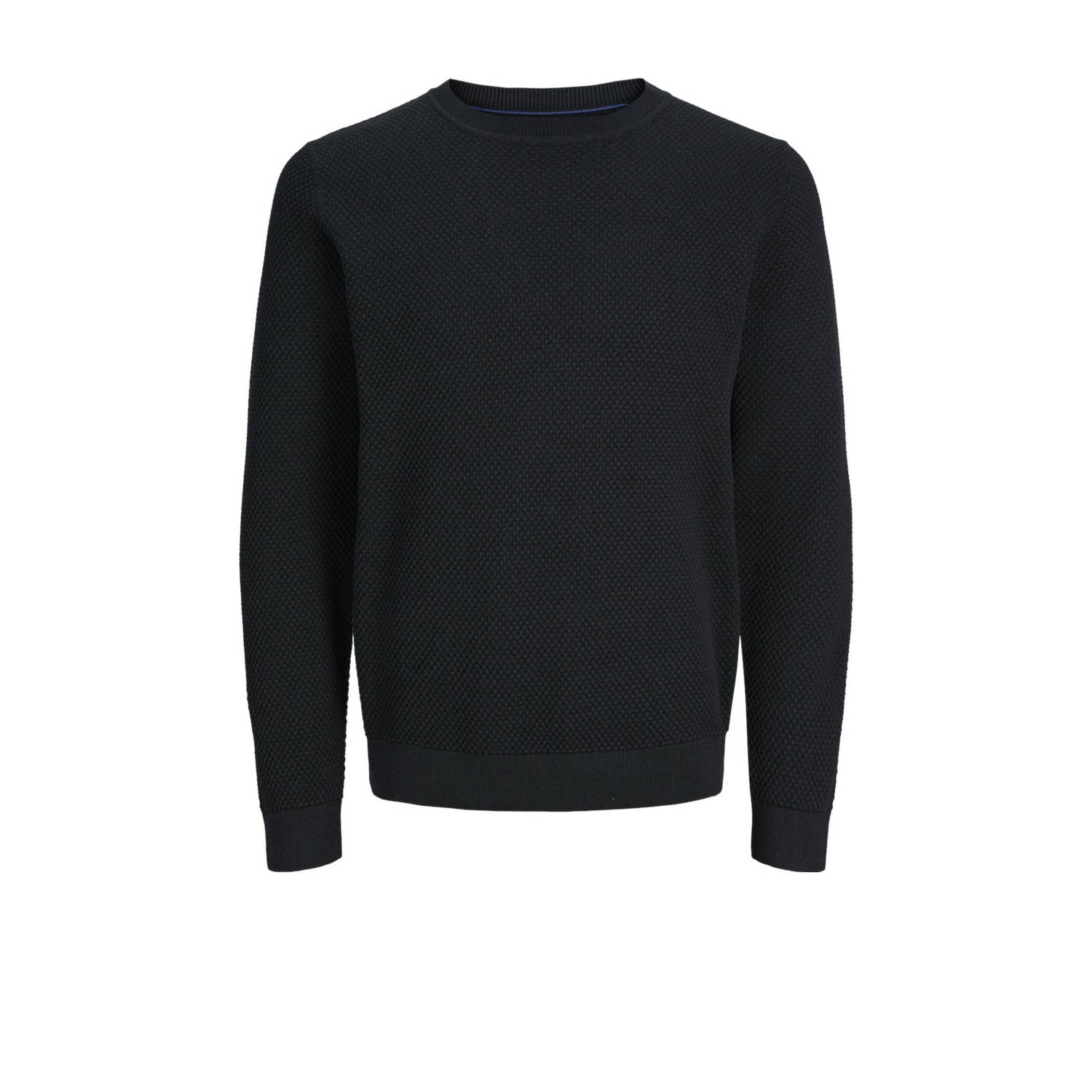JACK & JONES PLUS SIZE gebreide trui zwart