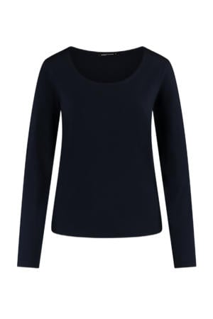 longsleeve donkerpaars