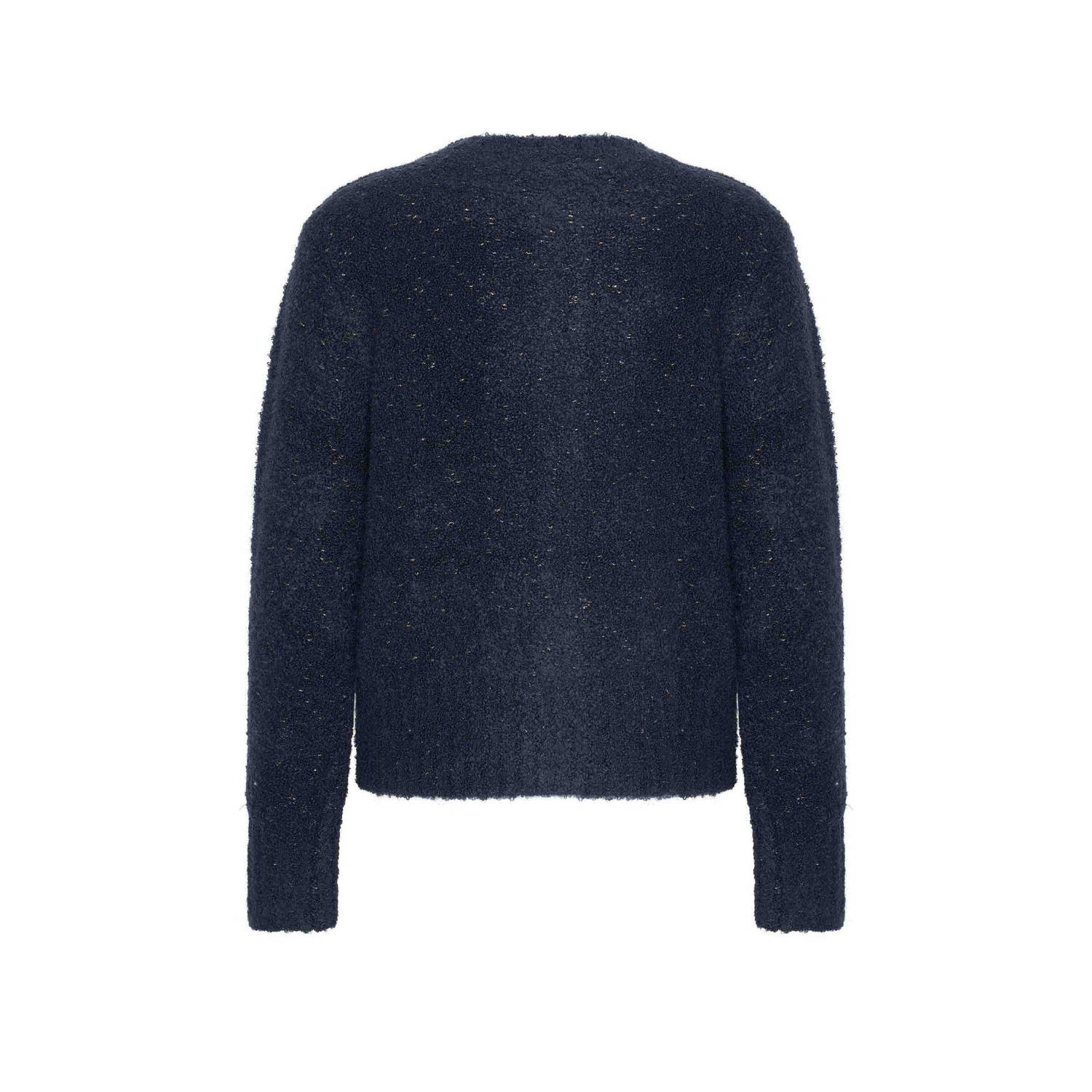Expresso gemêleerd vest donkerblauw