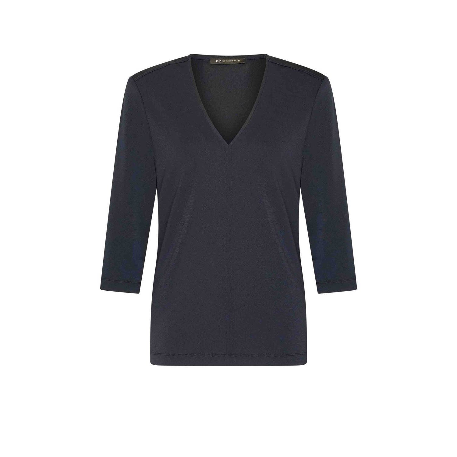 Expresso top donkerblauw