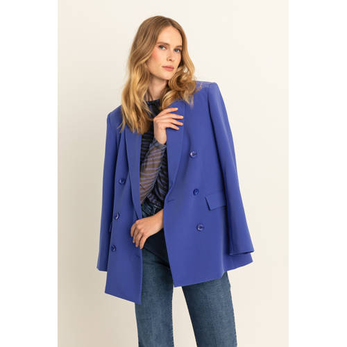 Expresso rechtvallende blazer blauw afbeelding
