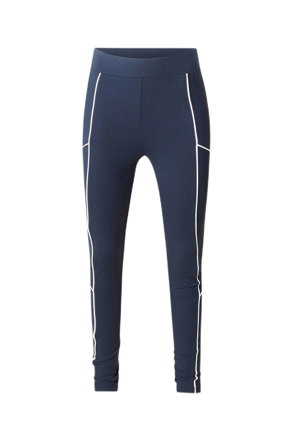NAME IT MINI gebloemde legging NMFDAFNE lila/paars/wit | wehkamp