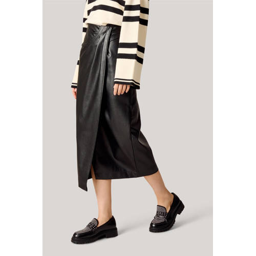 Shoeby imitatieleren rok zwart afbeelding