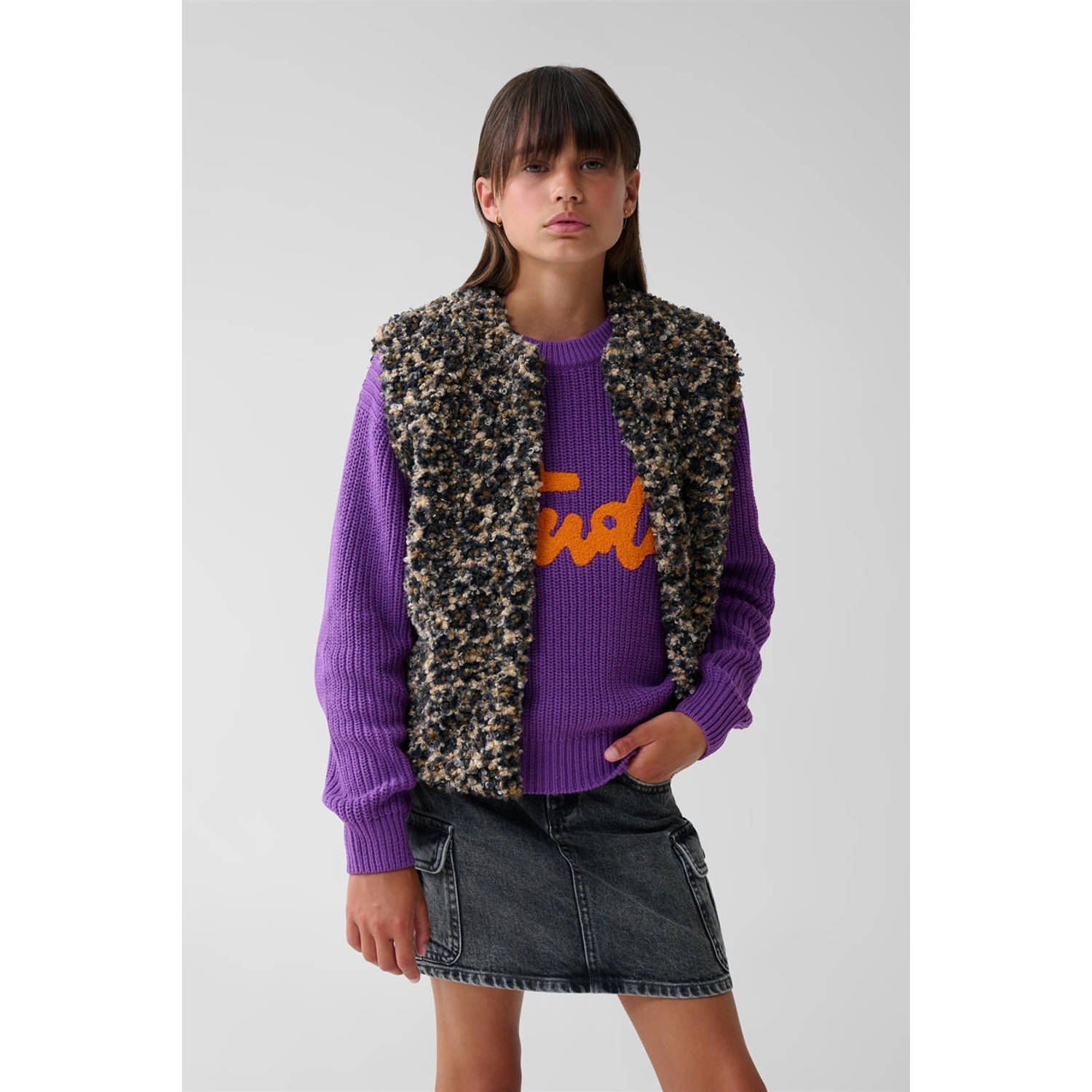 Shoeby gilet bruin