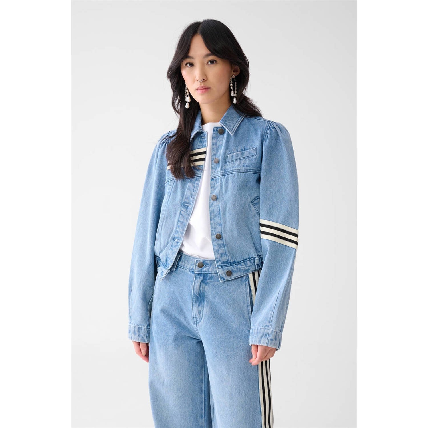 Shoeby spijkerjas light blue denim