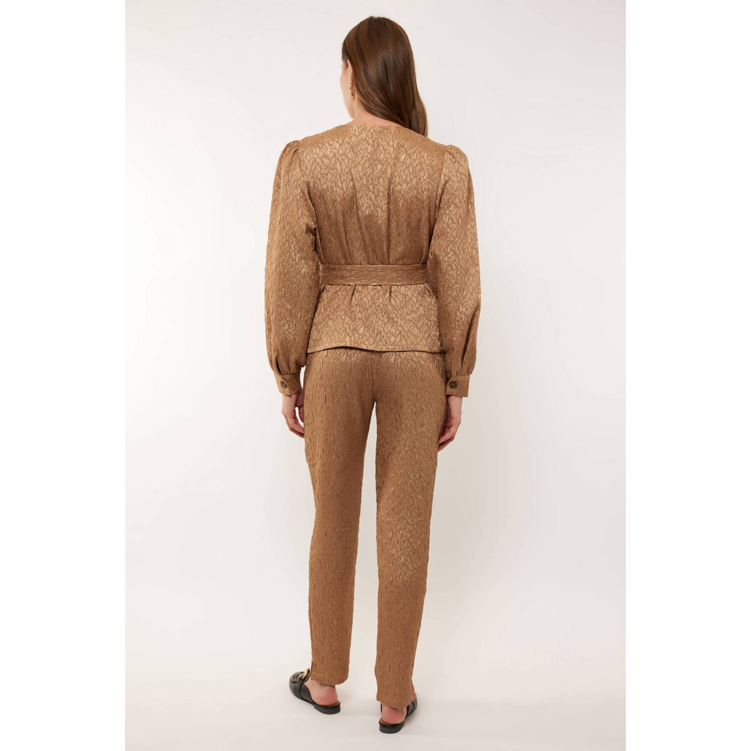 G-maxx blouse Roxxanna camel