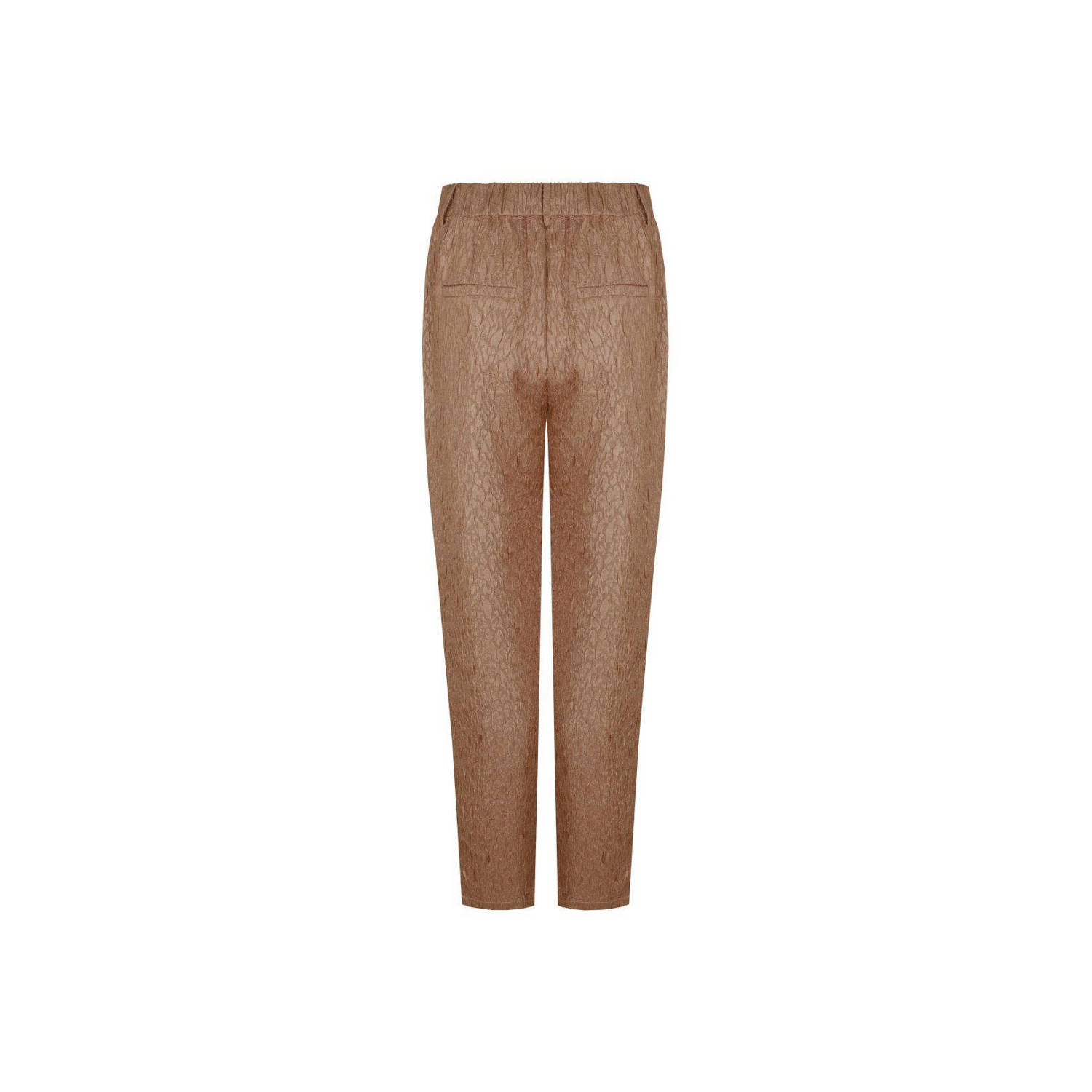 G-maxx straight fit broek Riven camel