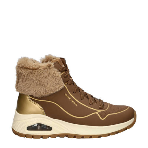 Skechers Uno Rugged gevoerde sneakers bruin afbeelding