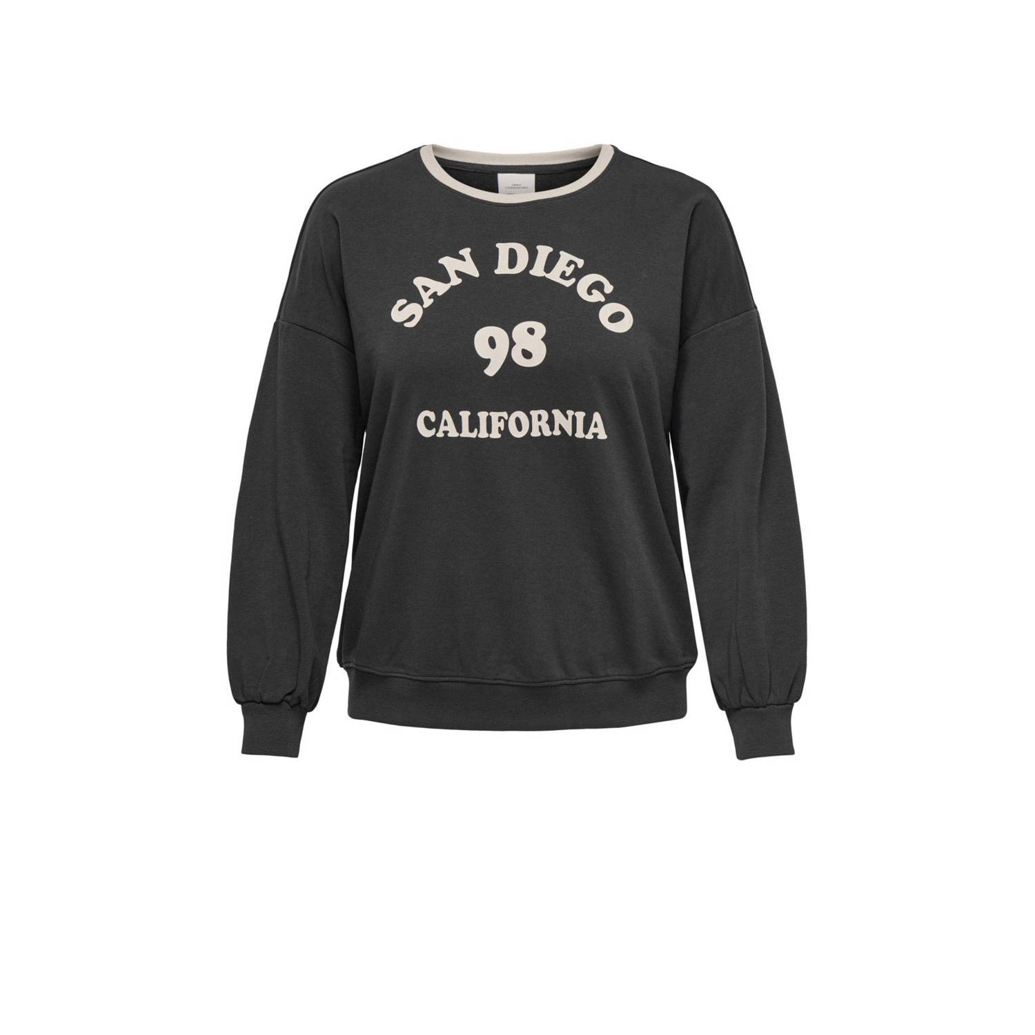 ONLY CARMAKOMA sweater zwart