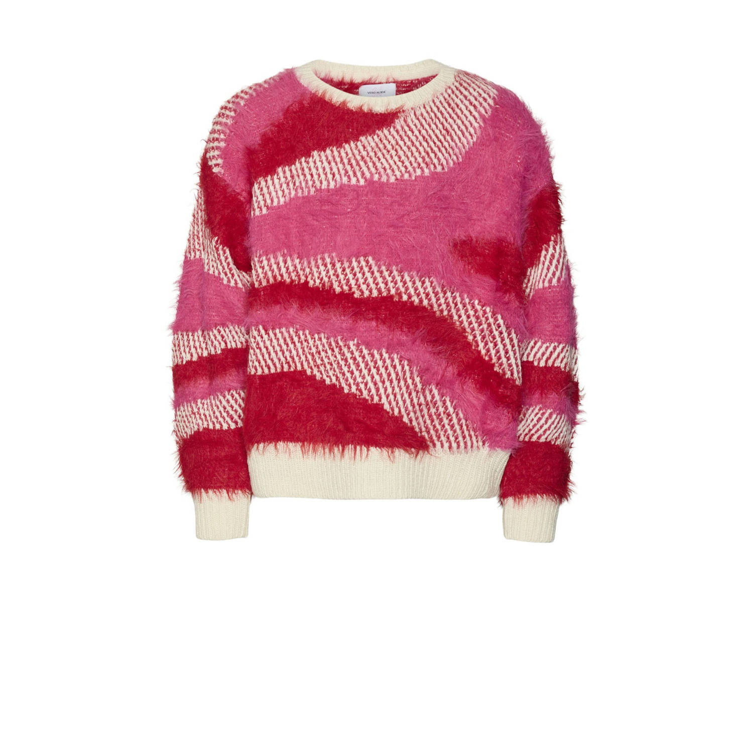 VERO MODA GIRL gebreide trui roze