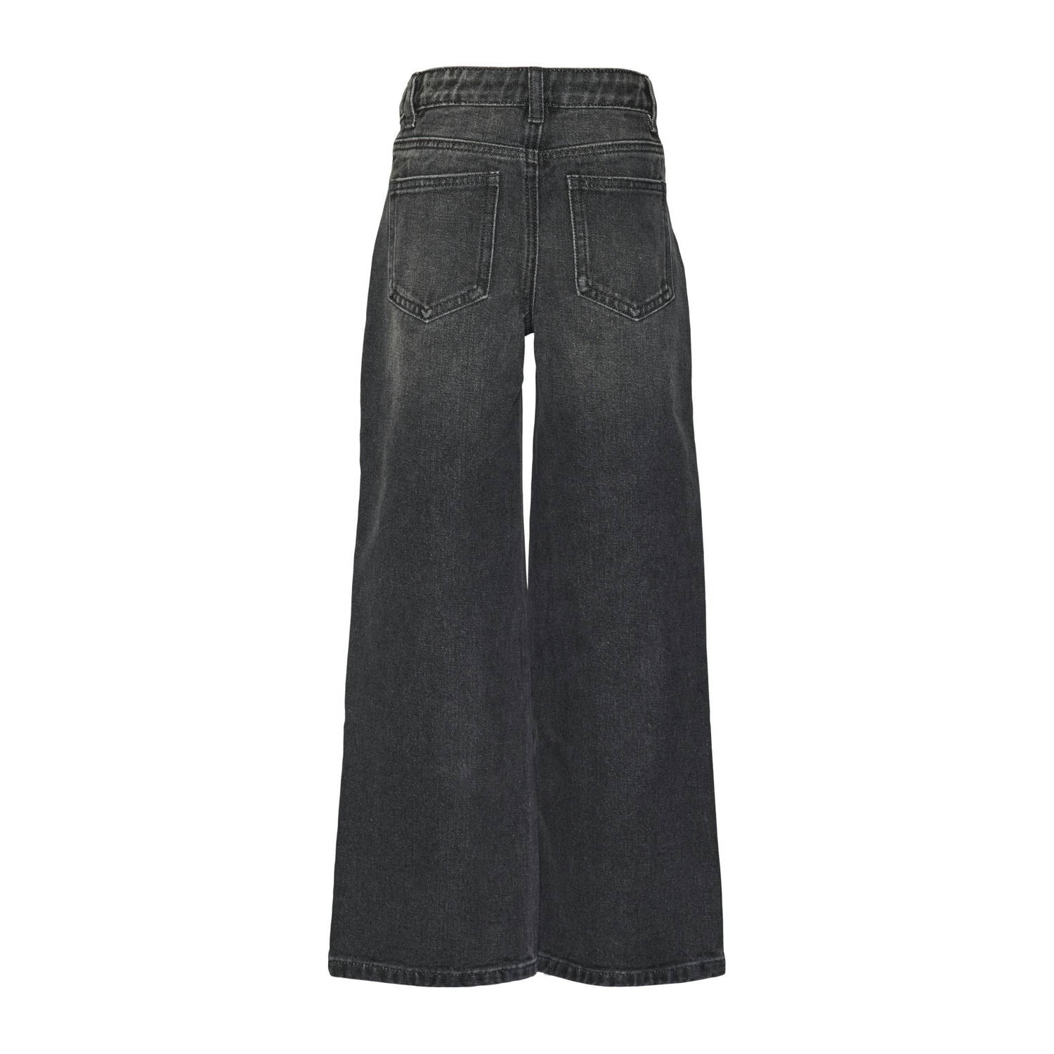 VERO MODA GIRL high waist wide leg jeans VMDAISY medium grey denim