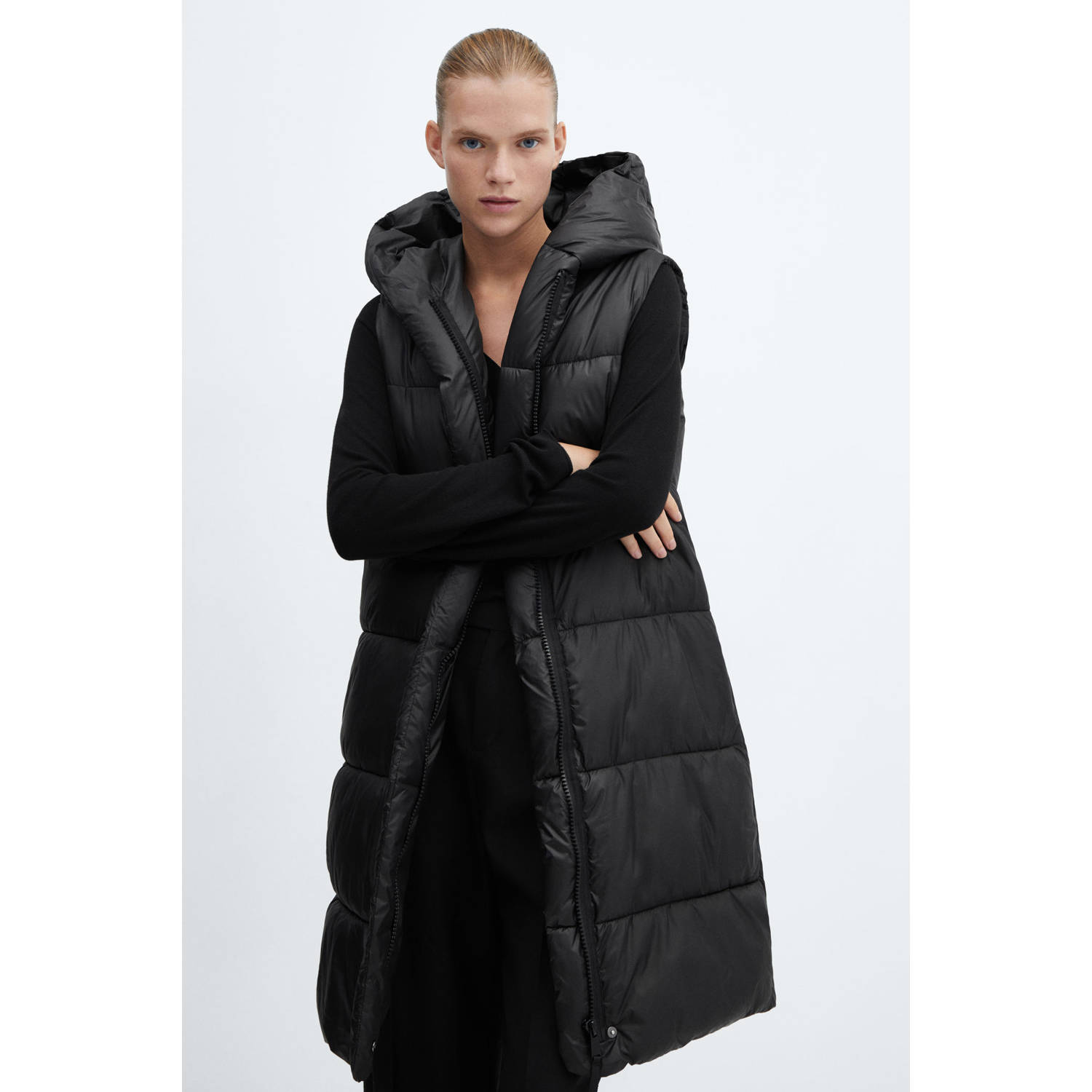 Mango bodywarmer zwart