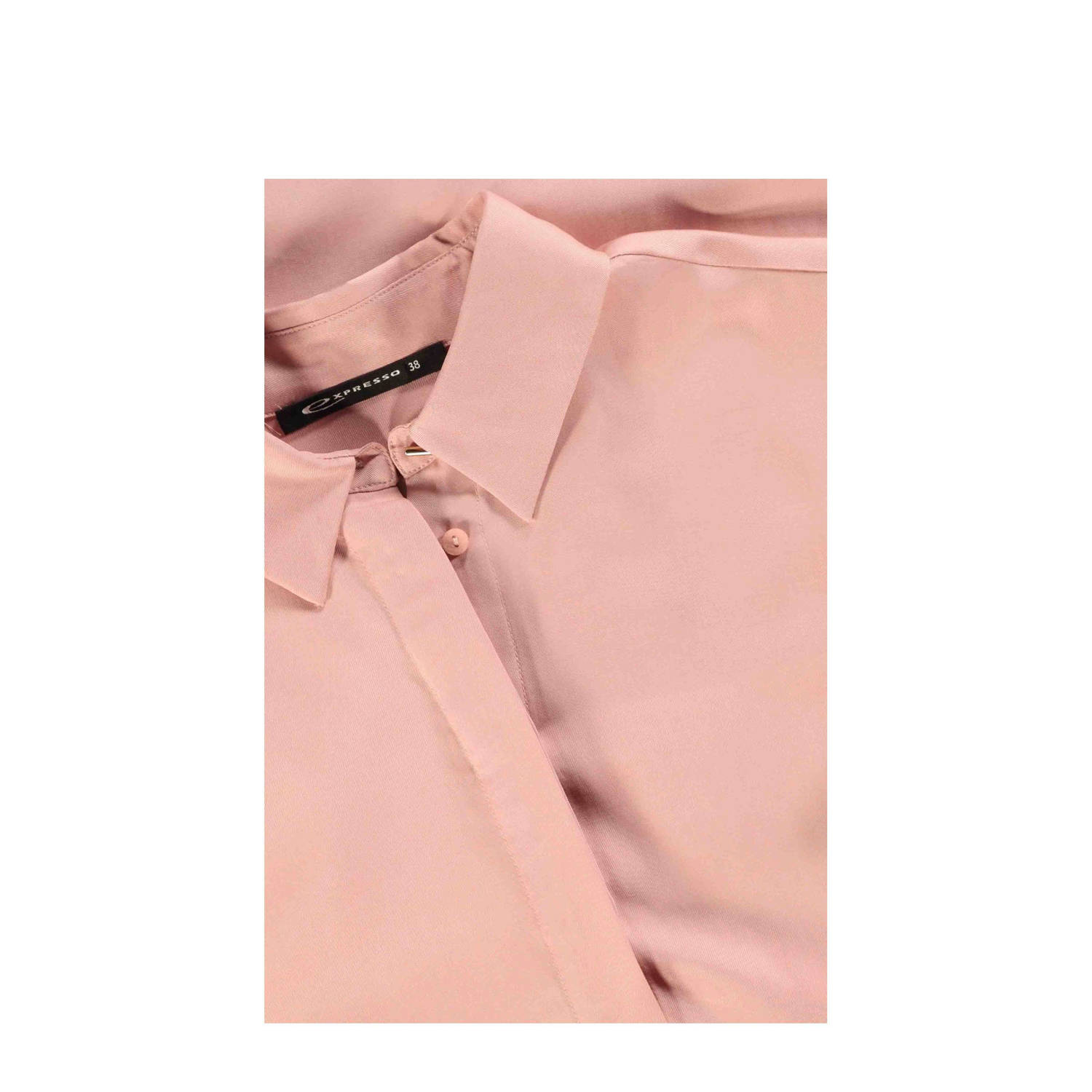 Expresso geweven blouse roze