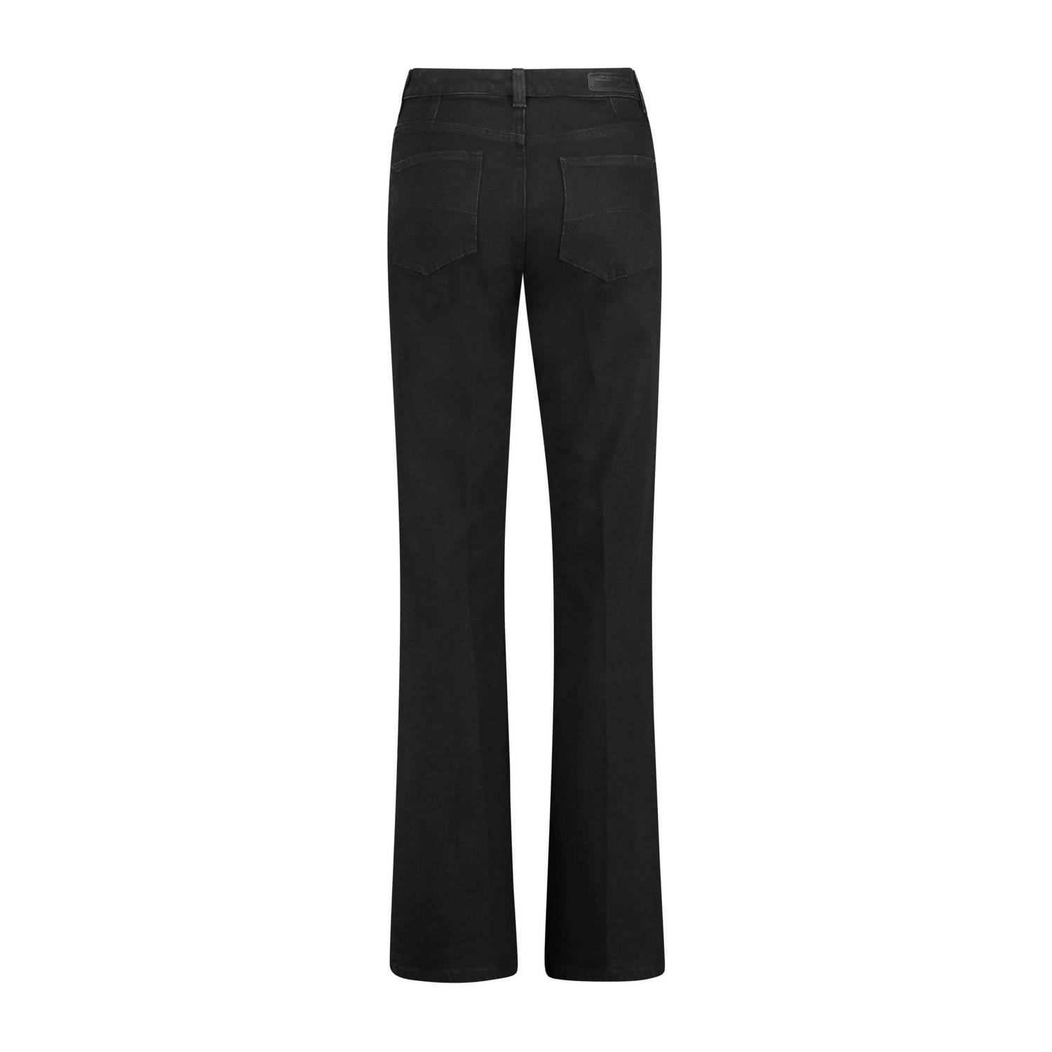 Expresso high waist flared jeans zwart