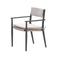 Garden Impressions Parijs dining fauteuil - carbon black - natural