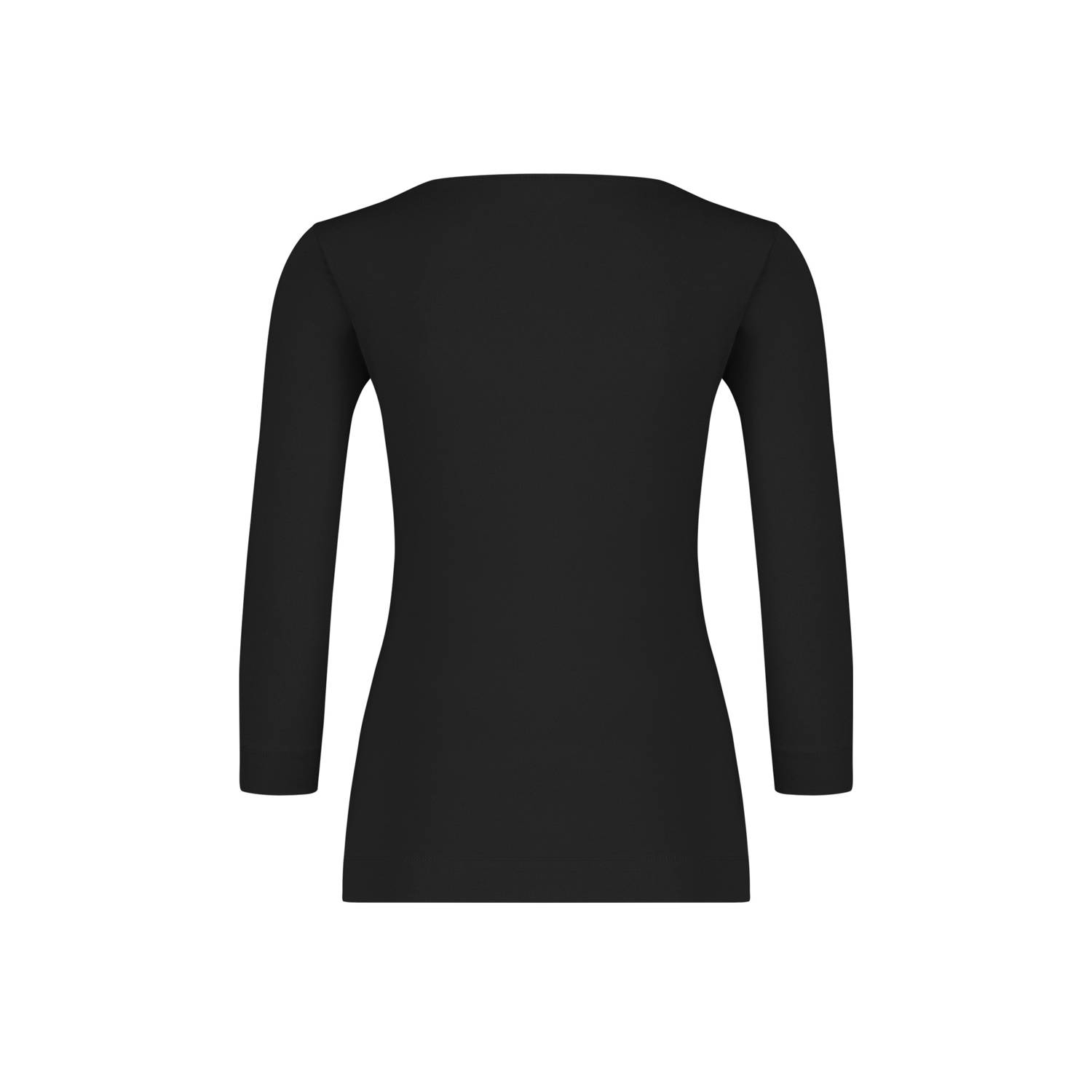 Claudia Sträter longsleeve zwart fijn gebreid
