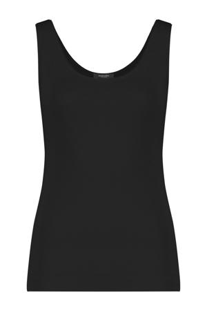 singlet zwart gebreid