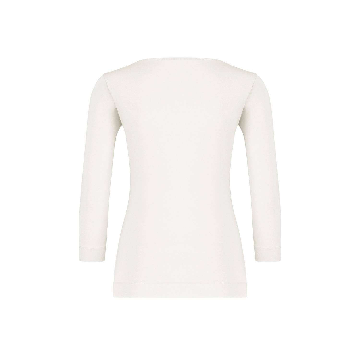 Claudia Sträter longsleeve ecru gebreid