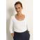 Claudia Sträter longsleeve ecru gebreid
