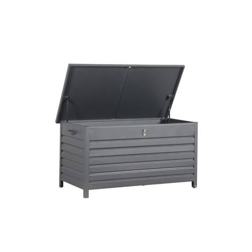 Garden Impressions Cambridge kussenbox - 141x73 cm - carbon black afbeelding