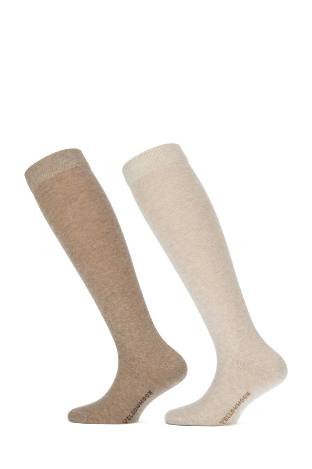 Yellow Moon kniekousen - beige (set van 2)