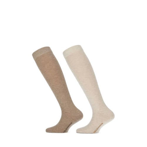 Yellow Moon Sokken - set van 2 beige afbeelding