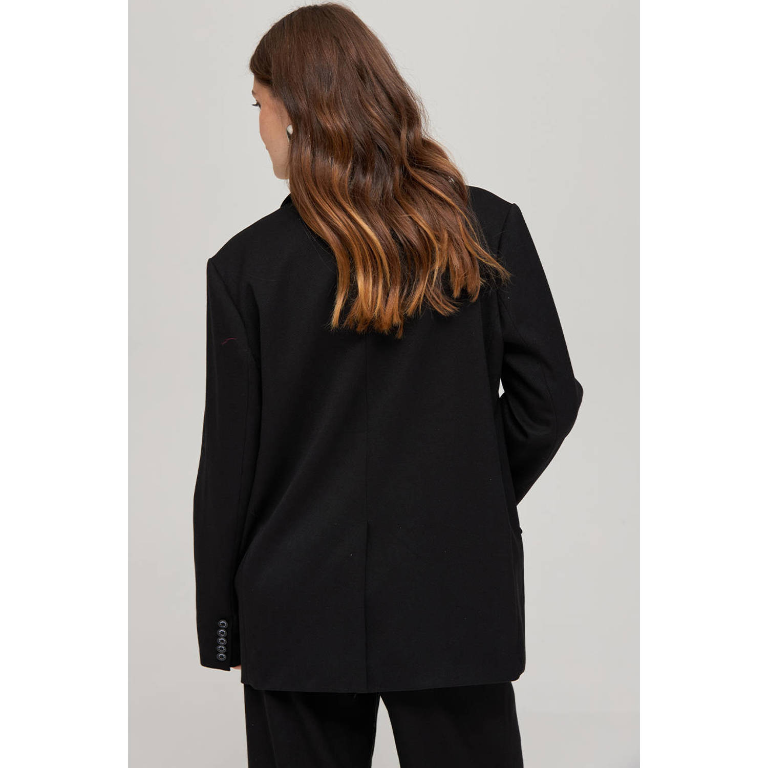 HARPER & YVE oversized blazer ANNA-BL zwart