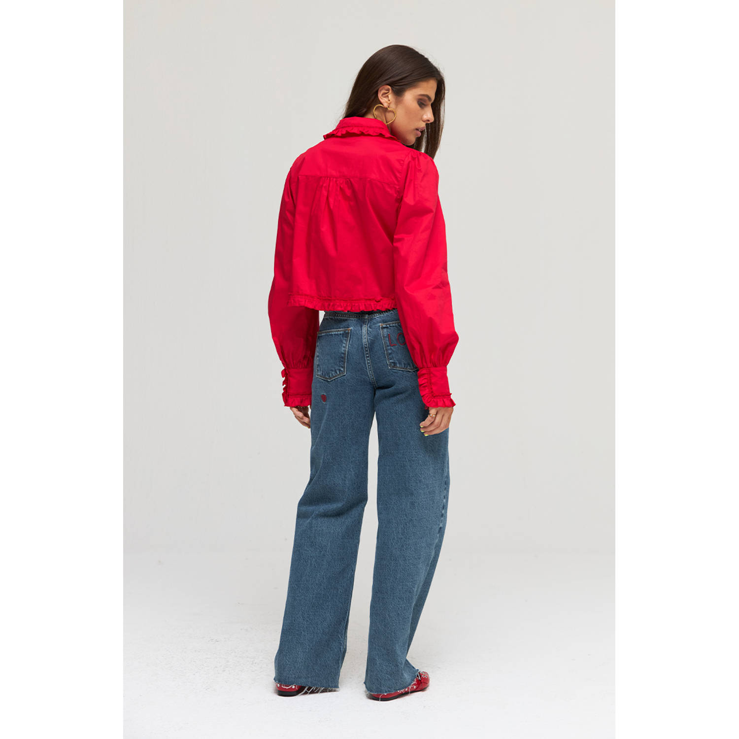 HARPER & YVE blouse ELLIE-LS rood