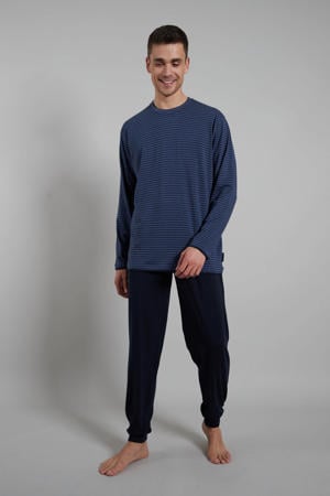 pyjama met bamboe blauw