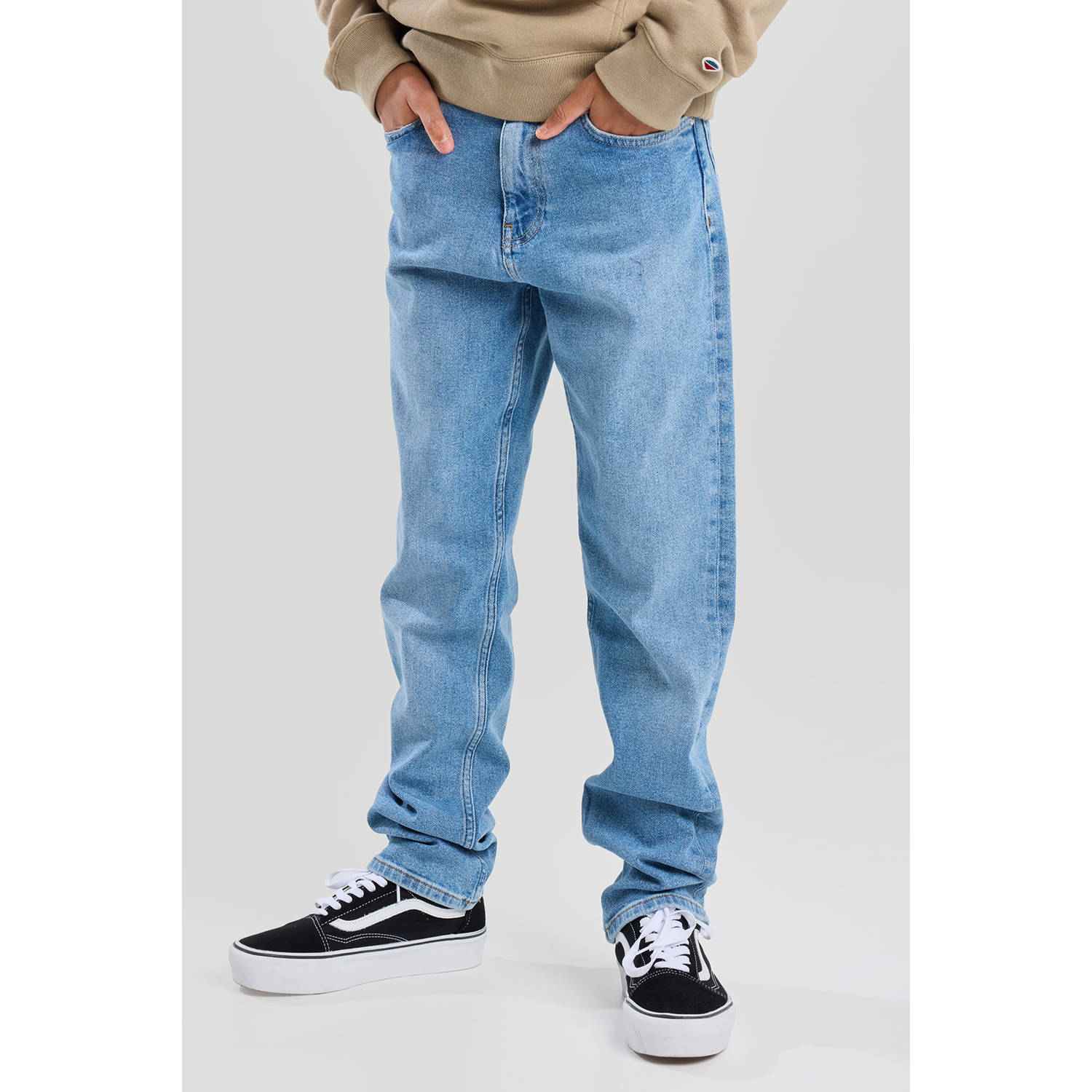 America Today regular fit jeans light blue denim