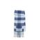 PIECES geruite sjaal PCREA blauw