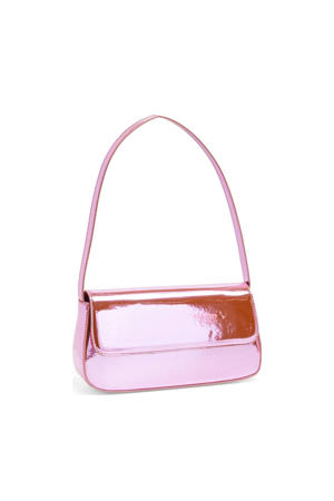  metallic schoudertas PCRIKKE roze