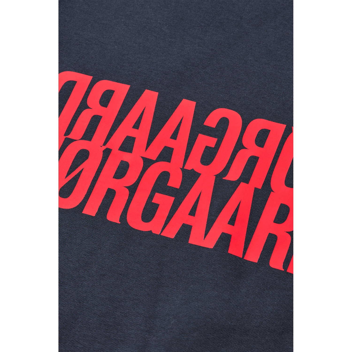 MADS NØRGAARD COPENHAGEN sweater met logo donkerblauw