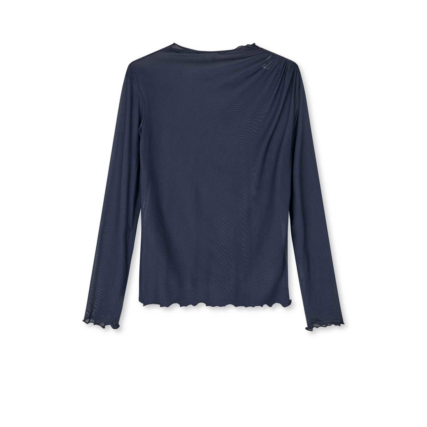 MADS NØRGAARD COPENHAGEN mesh top Stretch Mesh Gunna Top marine