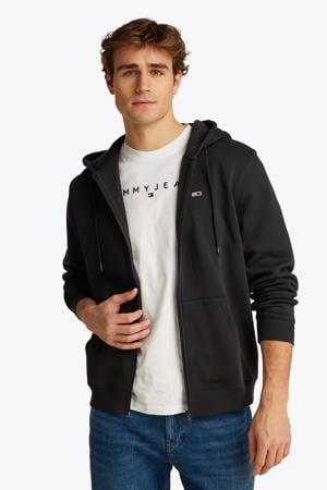 sweatvest zwart