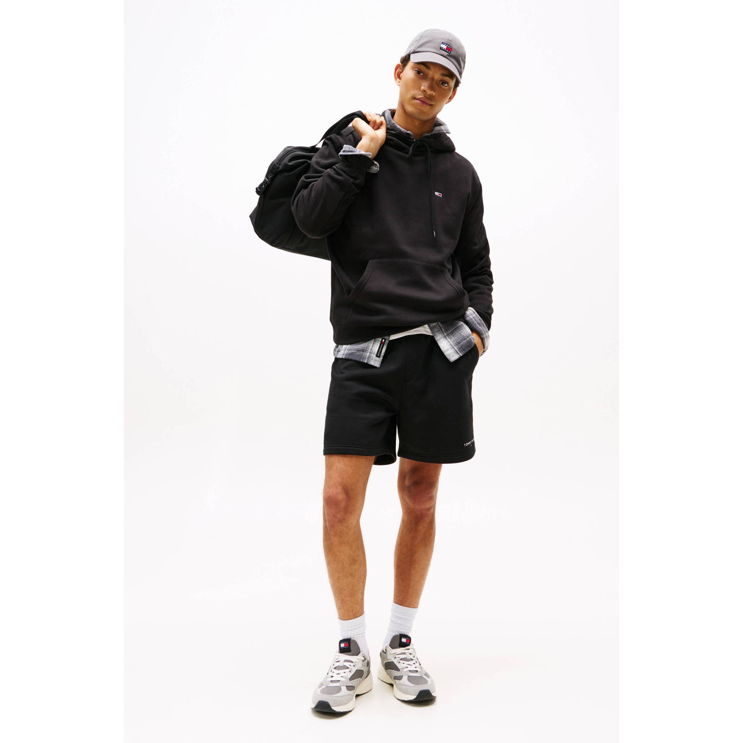Tommy Jeans hoodie zwart