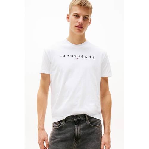 Tommy Jeans regular T-shirt wit afbeelding
