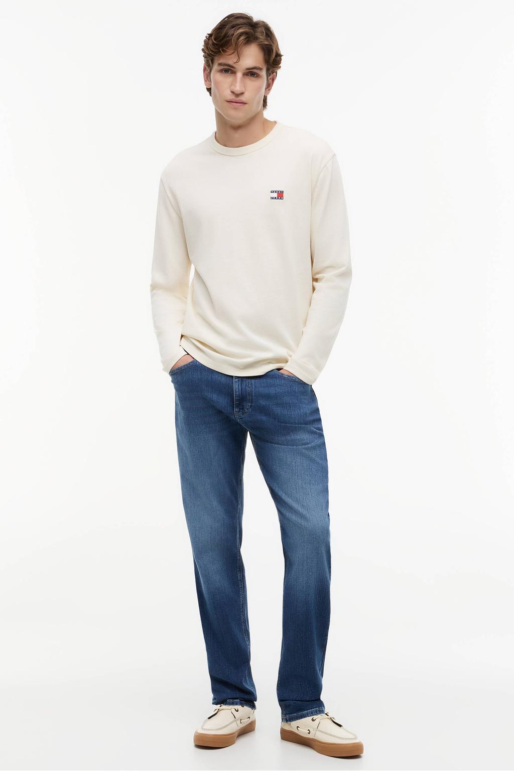 Tommy Jeans straight fit jeans RYAN medium blue denim